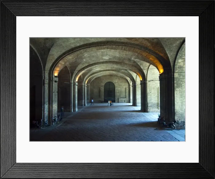 Framed Print : Portico in Palazzo della Pilotta, Parma, Emilia Romagna, Italy, Europe Framed Print : Portico in Palazzo della Pilotta, Parma, Emilia Romagna, Italy, Europe