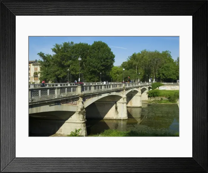 Framed Print : Giuseppe Verdi Bridge and Parma Creek, Parma, Emilia Romagna, Italy, Europe Framed Print : Giuseppe Verdi Bridge and Parma Creek, Parma, Emilia Romagna, Italy, Europe