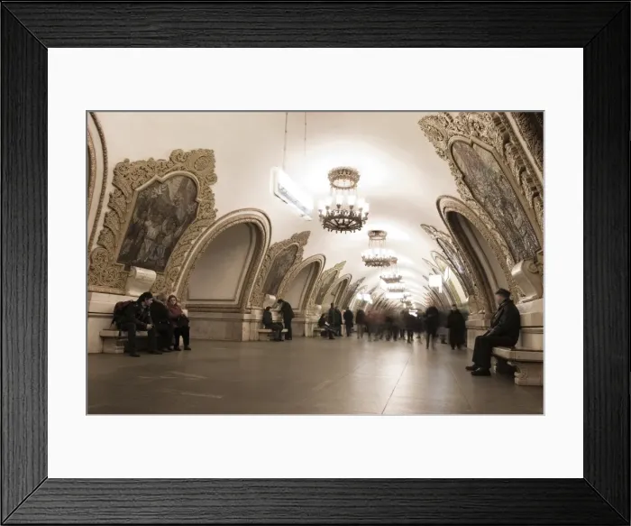 Framed Print : Kievskaya Metro Station, Moscow, Russia, Europe Framed Print : Kievskaya Metro Station, Moscow, Russia, Europe