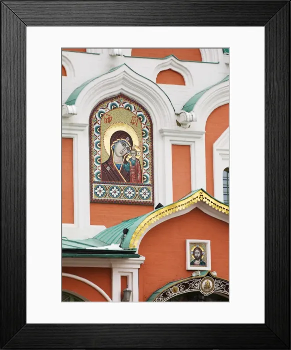 Framed Print : Kazan Cathedral, Red Square, Moscow, Russia, Europe