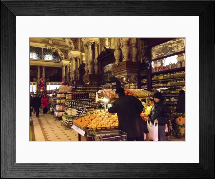 Framed Print : Yeliseevs Food Hall, Tverskay Ulitsa, Tverskaya, Moscow, Russia, Europe Framed Print : Yeliseevs Food Hall, Tverskay Ulitsa, Tverskaya, Moscow, Russia, Europe