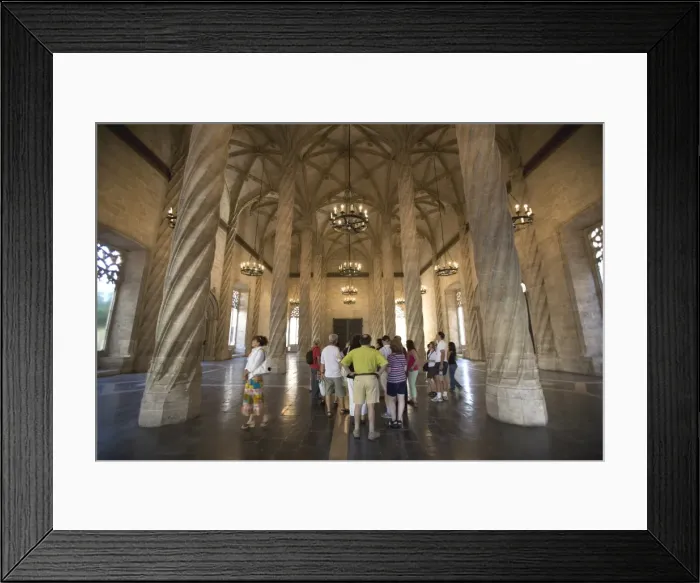 Framed Print : La Lonja de la Seda (Silk Exchange), Valencia, Spain, Europe Framed Print : La Lonja de la Seda (Silk Exchange), Valencia, Spain, Europe