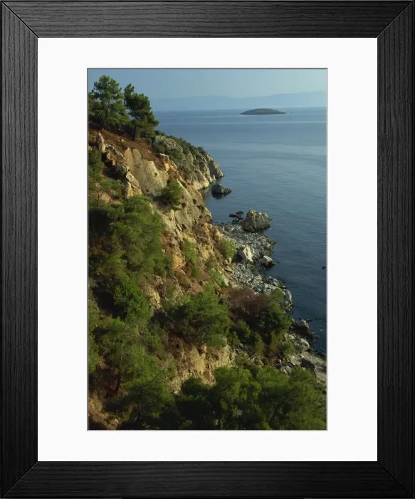 Framed Print : View south from Dilburnu, Buyukada, Princes Islands (Kizil Adalar), Turkey, Eurasia Framed Print : View south from Dilburnu, Buyukada, Princes Islands (Kizil Adalar), Turkey, Eurasia