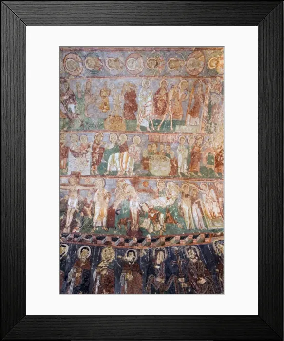 Framed Print : Frescoes in Goreme Open Air Museums rock-cut Byzantine Tokali Kilise (Buckle Church) Framed Print : Frescoes in Goreme Open Air Museums rock-cut Byzantine Tokali Kilise (Buckle Church)