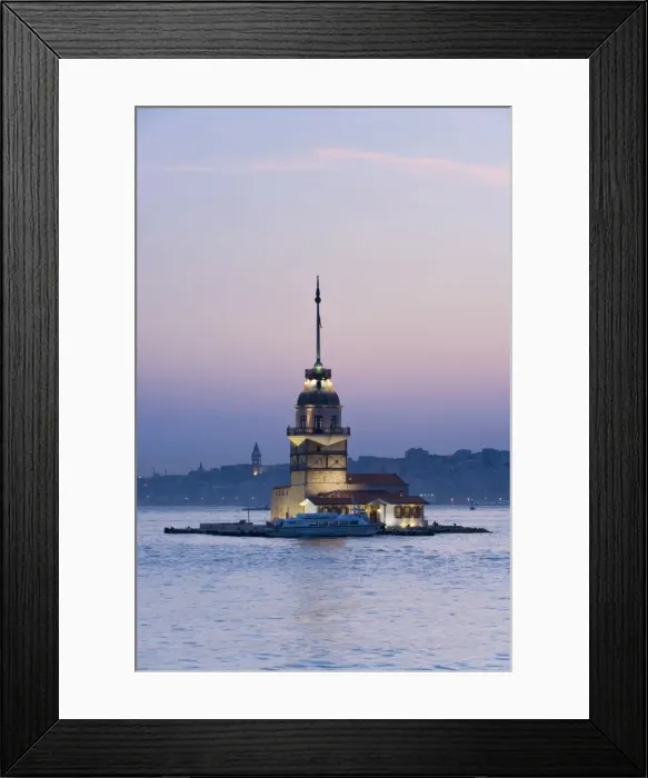 Framed Print : Kizkulesi (Maidens Tower), the Bosphorus, Istanbul, Turkey, Europe Framed Print : Kizkulesi (Maidens Tower), the Bosphorus, Istanbul, Turkey, Europe