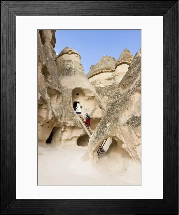 Framed Print : Volcanic tufa formations, known as fairy chimneys, Pasabag, near Zelve Framed Print : Volcanic tufa formations, known as fairy chimneys, Pasabag, near Zelve