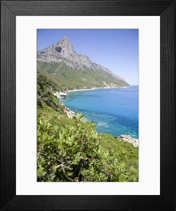 Framed Print : The Gulf of Orosei, Sardinia, Italy, Mediterranean, Europe Framed Print : The Gulf of Orosei, Sardinia, Italy, Mediterranean, Europe