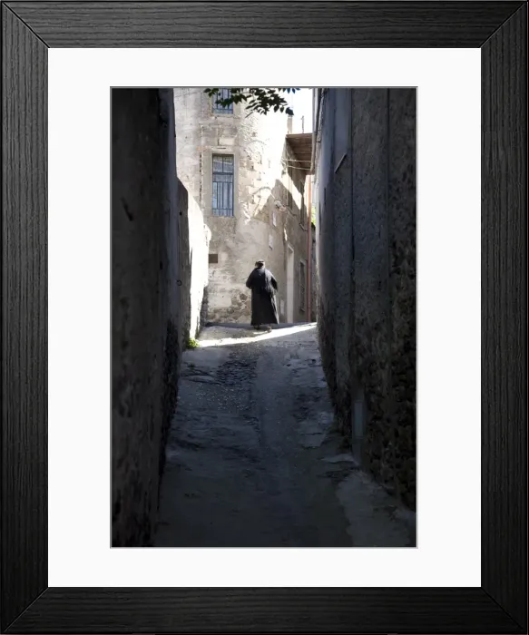 Framed Print : The streets of Urzulei, Sardinia, Italy, Europe Framed Print : The streets of Urzulei, Sardinia, Italy, Europe