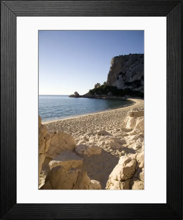 Framed Print : The beach of Cala Luna, Gulf of Orosei, Sardinia, Italy, Mediterranean, Europe Framed Print : The beach of Cala Luna, Gulf of Orosei, Sardinia, Italy, Mediterranean, Europe