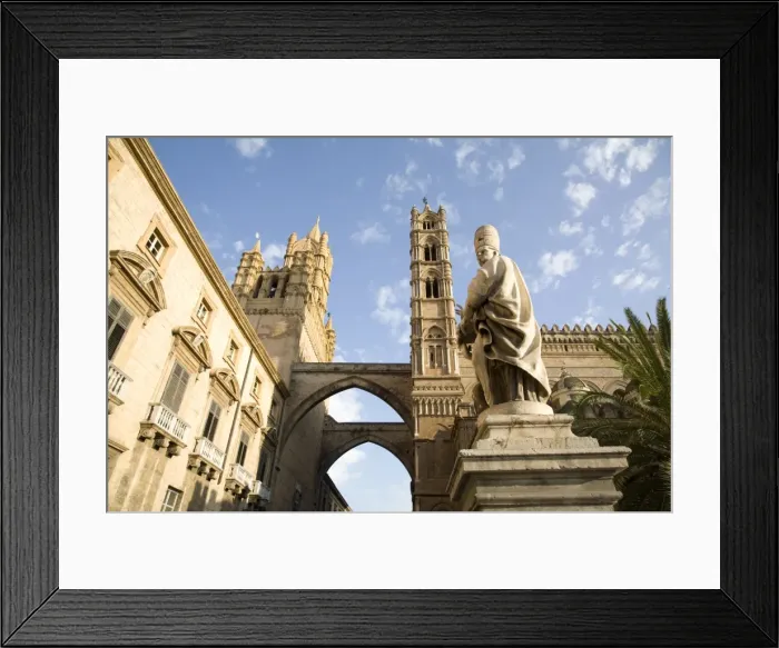 Framed Print : Bishops Palace, Palermo, Sicily, Italy, Europe Framed Print : Bishops Palace, Palermo, Sicily, Italy, Europe