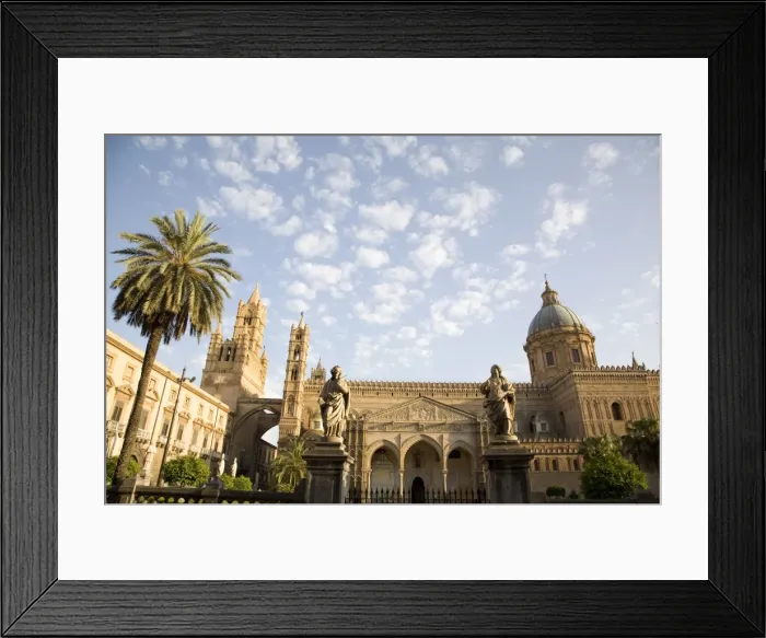 Framed Print : Cathedral and Bishops Palace, Palermo, Sicily, Italy, Europe Framed Print : Cathedral and Bishops Palace, Palermo, Sicily, Italy, Europe