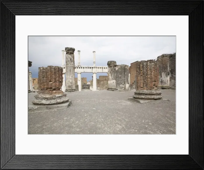 Framed Print : In the Temple of Jupiter, Pompeii, UNESCO World Heritage Site, Campania, Italy, Europe Framed Print : In the Temple of Jupiter, Pompeii, UNESCO World Heritage Site, Campania, Italy, Europe