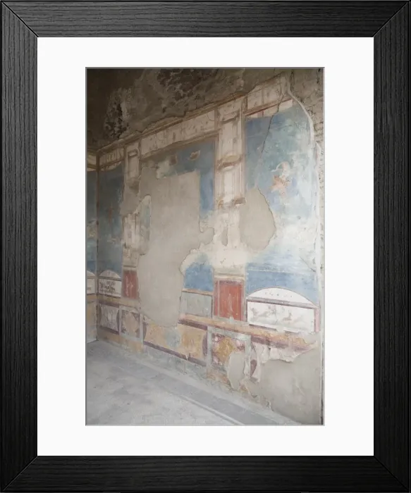 Framed Print : The House of the Ancient Hunt, Pompeii, UNESCO World Heritage Site, Campania Framed Print : The House of the Ancient Hunt, Pompeii, UNESCO World Heritage Site, Campania