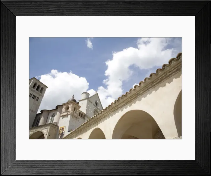 Framed Print : San Francesco Basilica, UNESCO World Heritage Site, Assisi, Umbria, Italy, Europe Framed Print : San Francesco Basilica, UNESCO World Heritage Site, Assisi, Umbria, Italy, Europe
