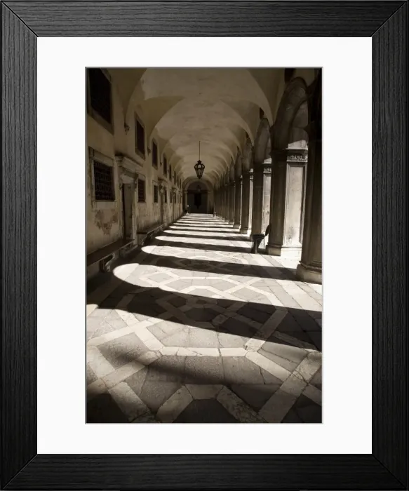 Framed Print : Palazzo Ducale courtyard, Venice, UNESCO World Heritage Site, Veneto, Italy, Europe