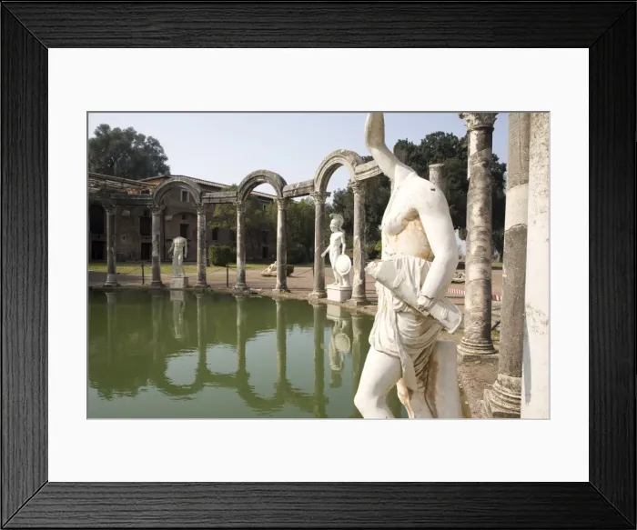 Framed Print : The pool, Canopo, Hadrians Villa, UNESCO World Heritage Site, Tivoli Framed Print : The pool, Canopo, Hadrians Villa, UNESCO World Heritage Site, Tivoli