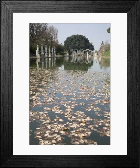 Framed Print : The Pool, Canopo, Hadrians Villa, UNESCO World Heritage Site, Tivoli Framed Print : The Pool, Canopo, Hadrians Villa, UNESCO World Heritage Site, Tivoli