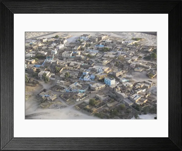 Framed Print : Luxor suburbs, Egypt, North Africa, Africa Framed Print : Luxor suburbs, Egypt, North Africa, Africa