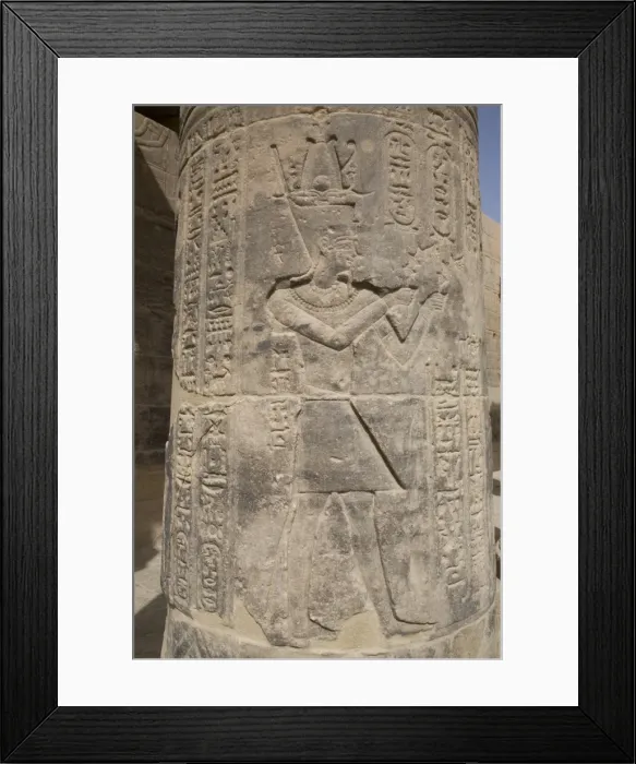 Framed Print : Detail of the Temple of Philae, UNESCO World Heritage Site, Nubia, Egypt Framed Print : Detail of the Temple of Philae, UNESCO World Heritage Site, Nubia, Egypt