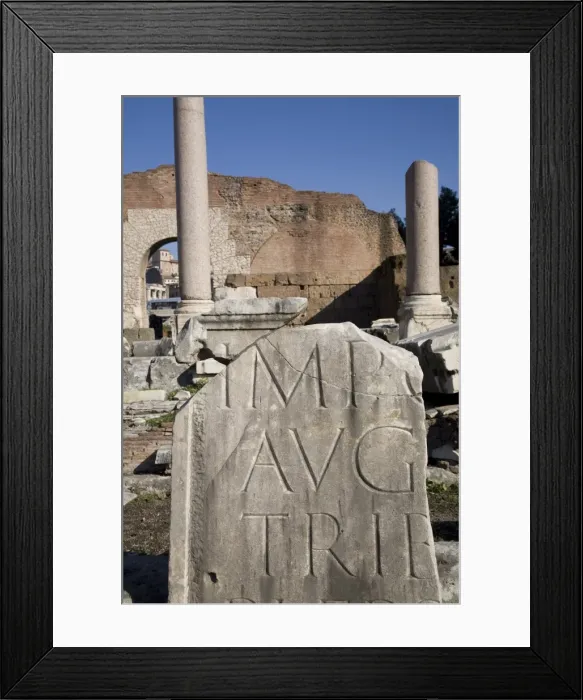 Framed Print : The Imperial Forums, in the basilica Emilia, Rome, Lazio, Italy, Europe Framed Print : The Imperial Forums, in the basilica Emilia, Rome, Lazio, Italy, Europe