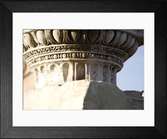 Framed Print : The Imperial Forums, detail of a column, Rome, Lazio, Italy, Europe Framed Print : The Imperial Forums, detail of a column, Rome, Lazio, Italy, Europe
