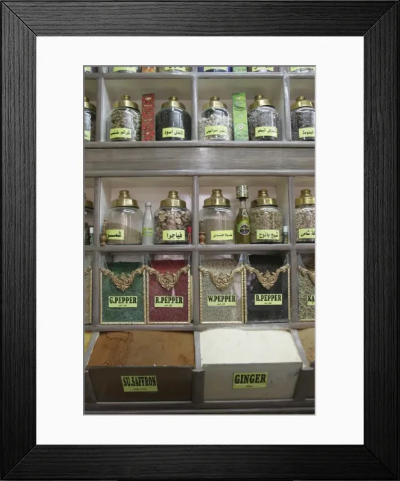 Framed Print : Spices at the Aswan spice market, Egypt, North Africa, Africa Framed Print : Spices at the Aswan spice market, Egypt, North Africa, Africa