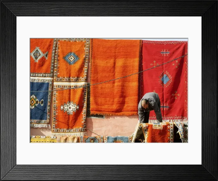 Framed Print : Kilims for sale in the Carpet Souk, Marrakesh, Morocco, North Africa, Africa Framed Print : Kilims for sale in the Carpet Souk, Marrakesh, Morocco, North Africa, Africa