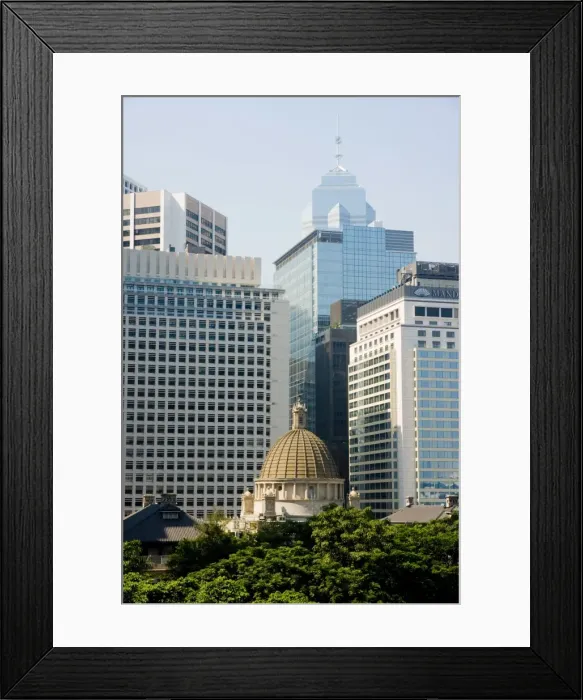 Framed Print : Law Court dome in 2007, Hong Kong, China, Asia Framed Print : Law Court dome in 2007, Hong Kong, China, Asia