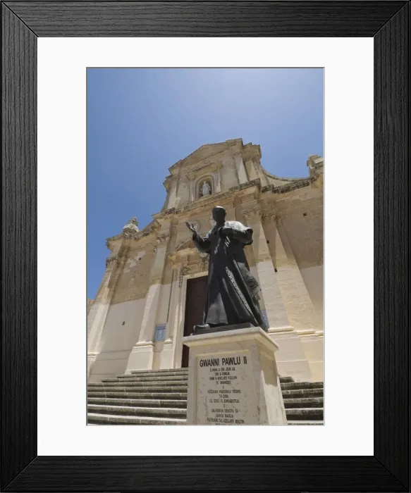 Framed Print : The Gozo Cathedral inside the Citadel, Victoria (Rabat), Gozo, Malta, Europe Framed Print : The Gozo Cathedral inside the Citadel, Victoria (Rabat), Gozo, Malta, Europe