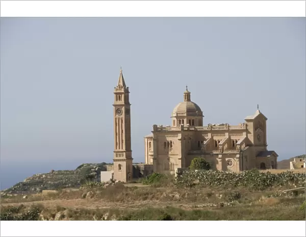 Ta Pinu, Maltas national shrine, Gozo, Malta, Europe