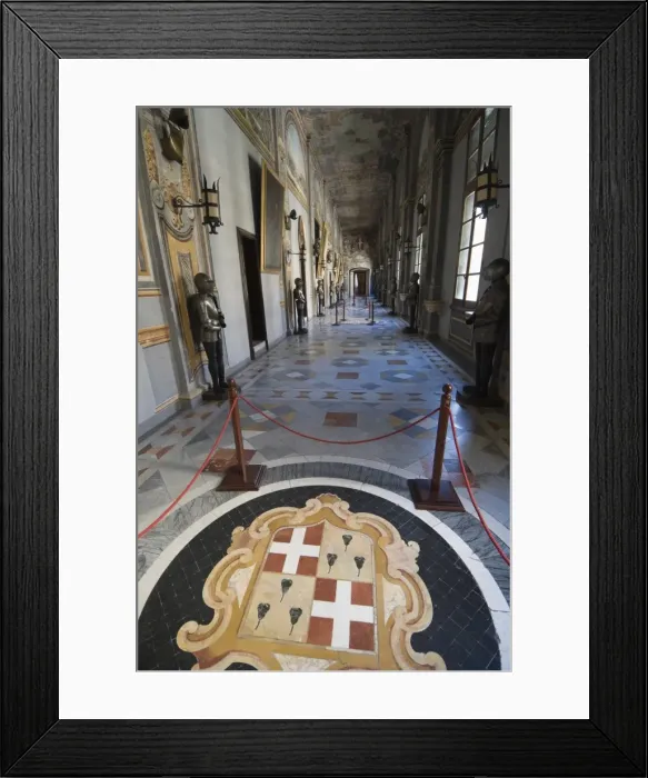 Framed Print : Mosaic in corridor, Grand Masters Palace, Valletta, Malta, Europe Framed Print : Mosaic in corridor, Grand Masters Palace, Valletta, Malta, Europe