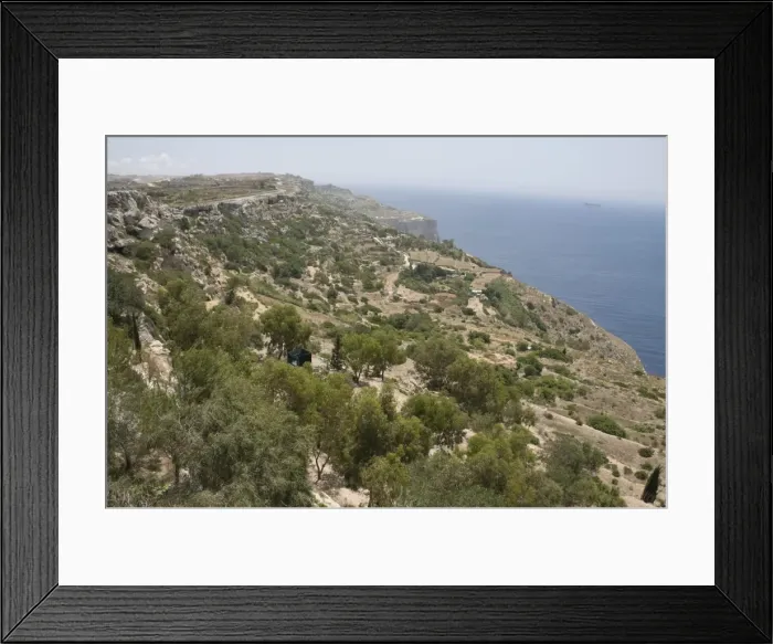 Framed Print : Dingli Cliffs, Malta, Europe