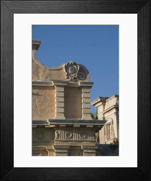 Framed Print : Main entrance gate to Mdina, Malta, Europe Framed Print : Main entrance gate to Mdina, Malta, Europe