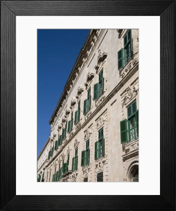 Framed Print : Valletta, Malta, Europe Framed Print : Valletta, Malta, Europe
