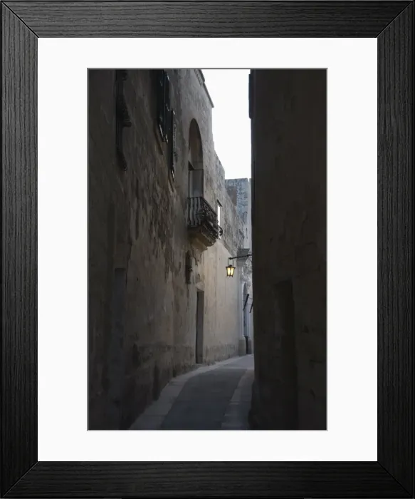 Framed Print : Mdina, the fortress city, Malta, Europe Framed Print : Mdina, the fortress city, Malta, Europe