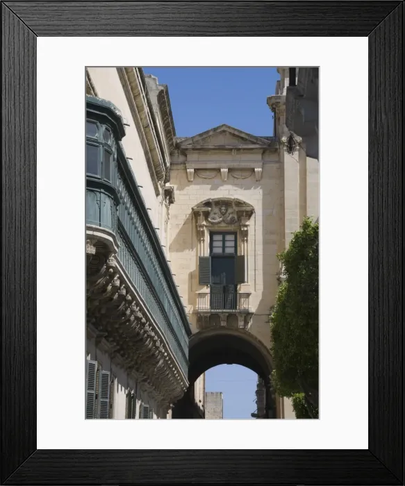 Framed Print : Exterior of the Grand Masters Palace, Valletta, Malta, Europe Framed Print : Exterior of the Grand Masters Palace, Valletta, Malta, Europe