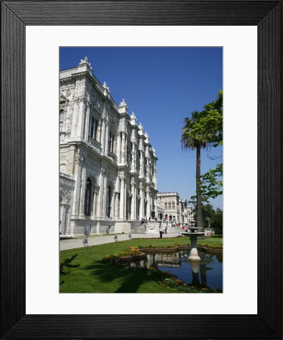 Framed Print : Dolmabahce Palace, Istanbul, Turkey, Europe Framed Print : Dolmabahce Palace, Istanbul, Turkey, Europe