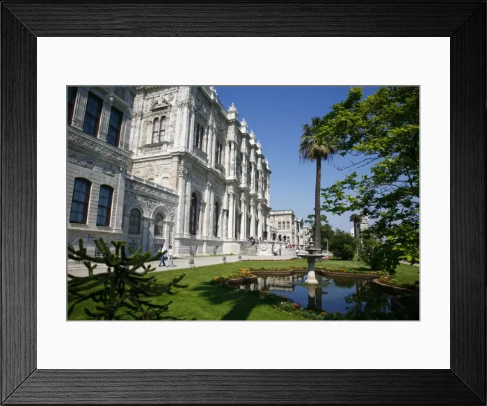 Framed Print : Dolmabahce Palace, Istanbul, Turkey, Europe Framed Print : Dolmabahce Palace, Istanbul, Turkey, Europe