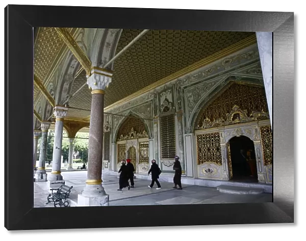 Topkapi Palace, the Imperial Council chamber, Istanbul, Turkey, Europe