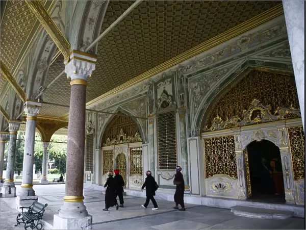 Topkapi Palace, the Imperial Council chamber, Istanbul, Turkey, Europe