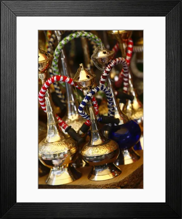 Framed Print : Water pipes in the Grand Bazaar, Istanbul, Turkey, Europe Framed Print : Water pipes in the Grand Bazaar, Istanbul, Turkey, Europe