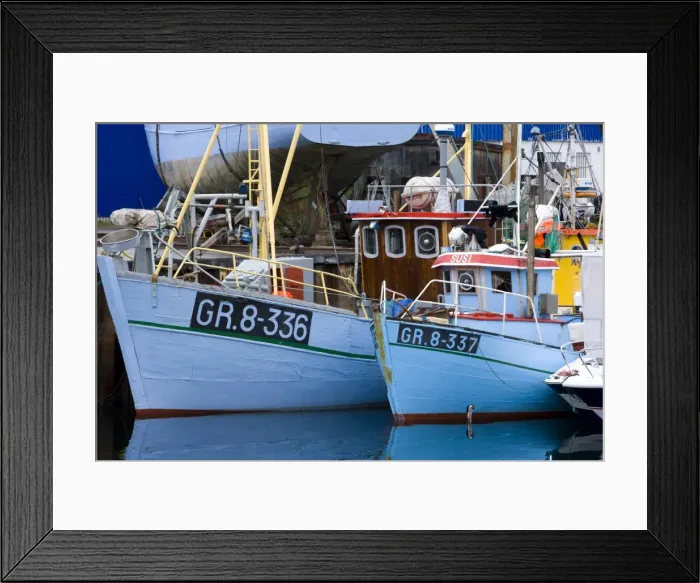 Framed Print : Harbour, Sissimut, Greenland, Polar Regions Framed Print : Harbour, Sissimut, Greenland, Polar Regions