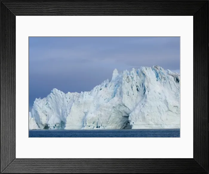 Framed Print : Iceberg, Disco Bay, Illussiat, Greenland, Polar Regions