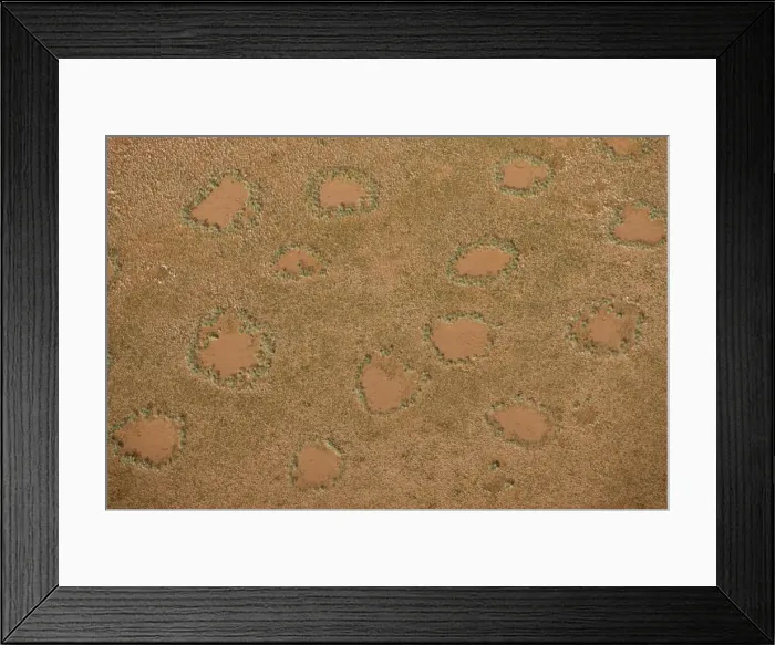 Framed Print : Aerial photo of Magic Circles, Namib Naukluft National Park, Namibia, Africa Framed Print : Aerial photo of Magic Circles, Namib Naukluft National Park, Namibia, Africa