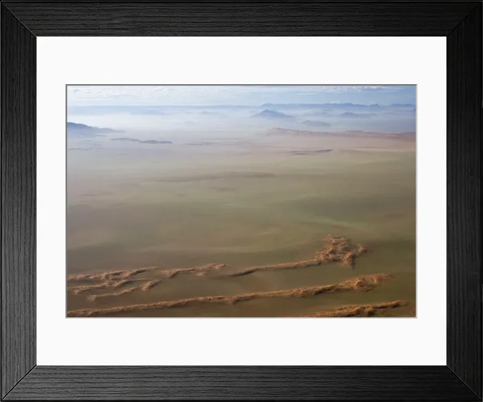 Framed Print : Aerial view of Namib Naukluft Park, Namibia, Africa Framed Print : Aerial view of Namib Naukluft Park, Namibia, Africa