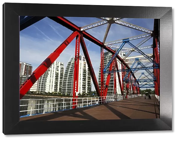 Detroit Bridge, Salford Quays, Manchester, England, United Kingdom, Europe