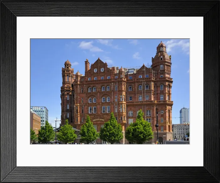 Framed Print : Midland Hotel entrance, Manchester, England, United Kingdom, Europe Framed Print : Midland Hotel entrance, Manchester, England, United Kingdom, Europe
