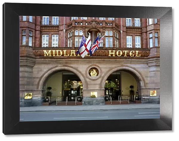 Midland Hotel entrance, Manchester, England, United Kingdom, Europe