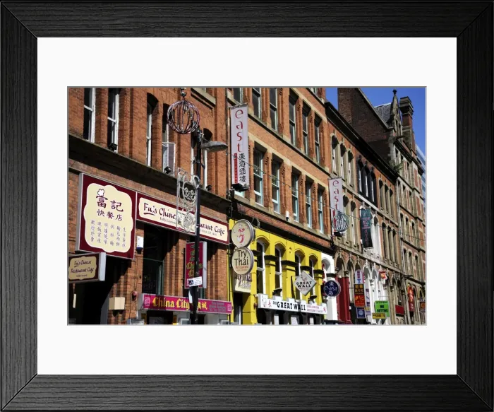 Framed Print : Chinatown, Manchester, England, United Kingdom, Europe Framed Print : Chinatown, Manchester, England, United Kingdom, Europe