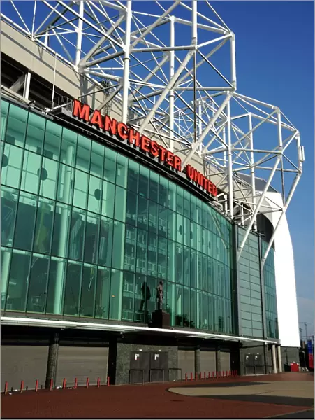 Main entrance at Manchester United Football Club Stadium, Old Trafford